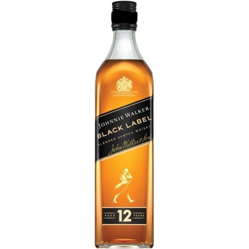 Johnnie walker black - black, label