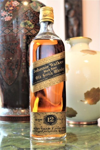 Whisky johnnie walker black - whisky,