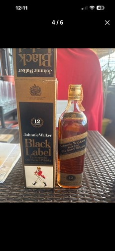 Johnnie walker black - , label