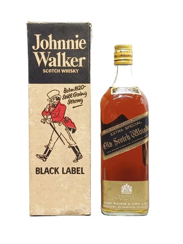 Whisky johnnie walker 1960 - johnnie,