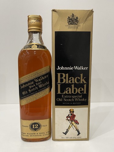 Johnnie walker black - walker, label