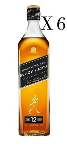 Bott whisky johnnie walker - 6,