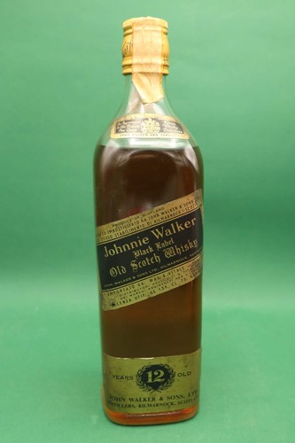 Johnnie walker black label old - johnnie,