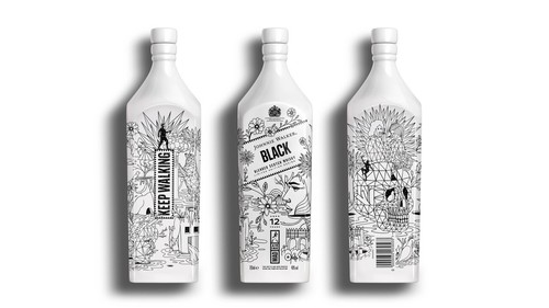 Johnnie walker black label - johnnie,